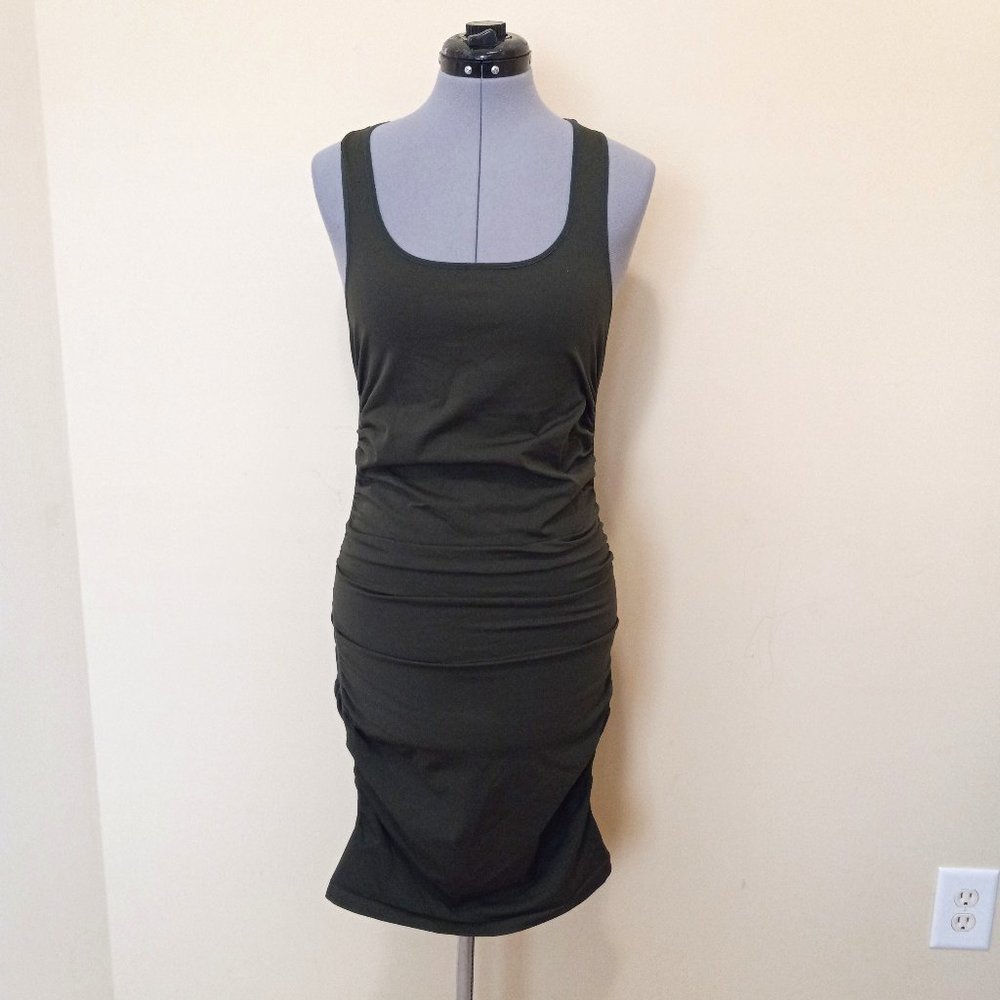 BLANQI Olive Green Dress